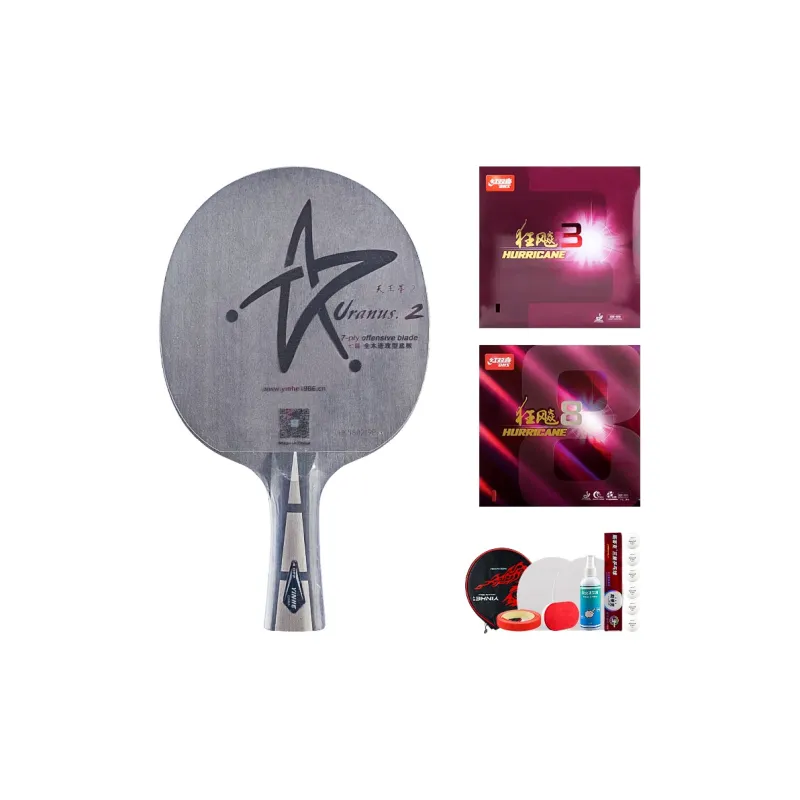 YINHE Ping Pong Paddles Unisex All Wood-22