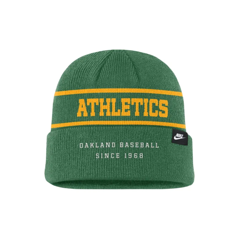Nike Oakland Athletics Rewind Terra Men's Nike Mlb Cuffed Beanie-1