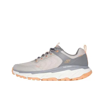 Skechers Relaxed Fit Anti-Slip Wear-Resistant Low-Top Trekking Shoes Women's Gray