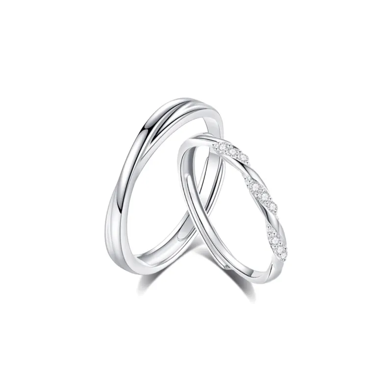 MISS TOOYA S999 Fine Silver Rings Unisex-0