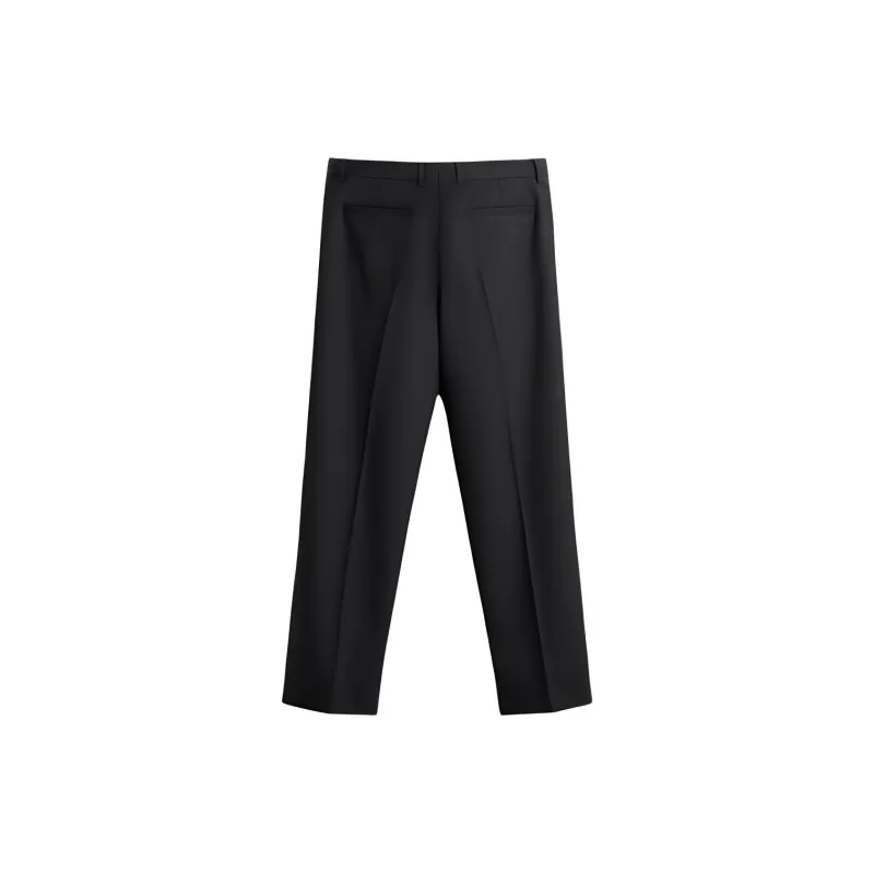 ZARA Suit Trousers Men Black-1