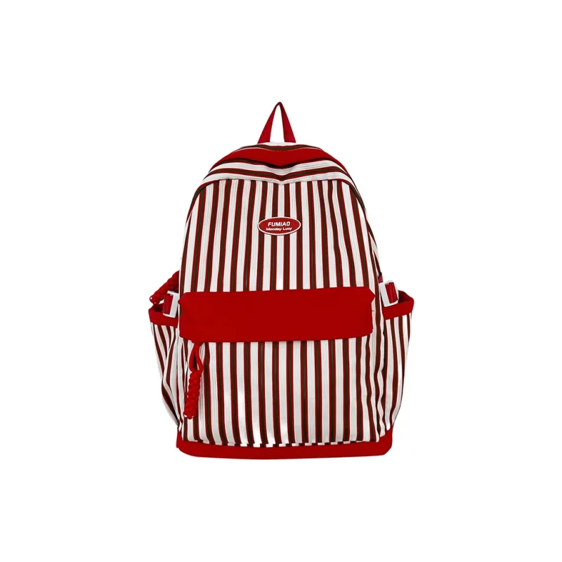 NX DOUGHNUT Nylon Backpack Women's Black/Burgundy/Khaki/Light Green/Blue-1