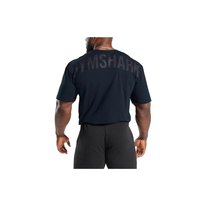 GYMSHARK T Shirts Men Marine-2
