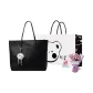 Black+Exclusive Shopping Bag+Greeting Card+Dried Flower-with Charm