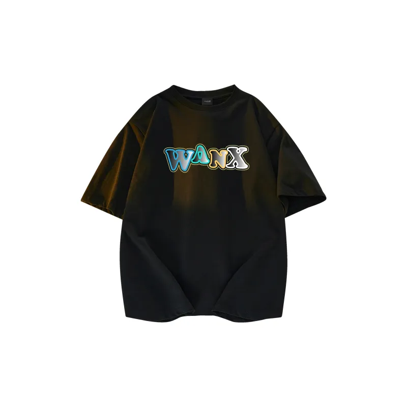 WANX Short Sleeved T Shirts Unisex-1