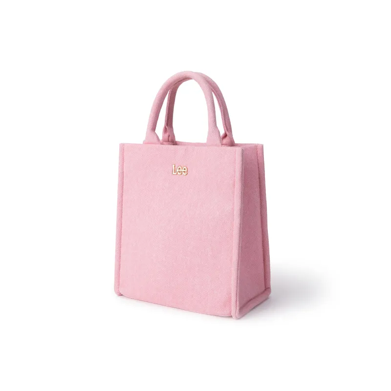 Lee Fabric Tote Bag, Shopping Bag, Crossbody Bag, One Shoulder Handbag Regular Women's Pink-2