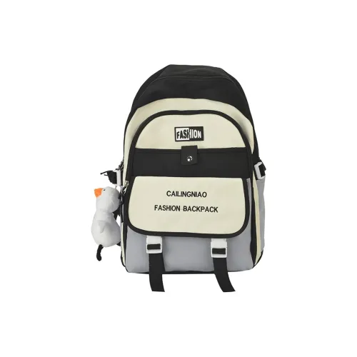 Venerable Brahma Nylon Fabric Backpack Women's Black/Pink/Light Purple/Violet/Blue