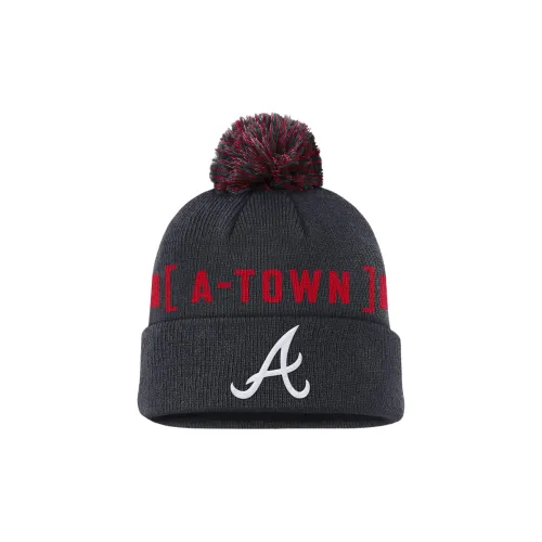 Nike Atlanta Braves Hometown Peak Men's Nike Mlb Cuffed Pom Beanie