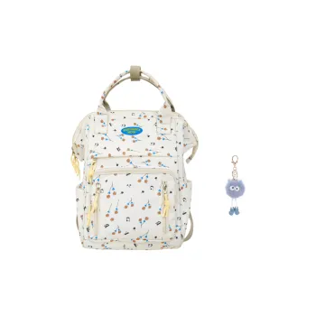 BRABOSTON Nylon Backpack Unisex White/Pink/Black/Khaki/Green