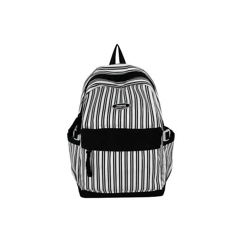 NX DOUGHNUT Nylon Backpack Women's Black/Burgundy/Khaki/Light Green/Blue-0