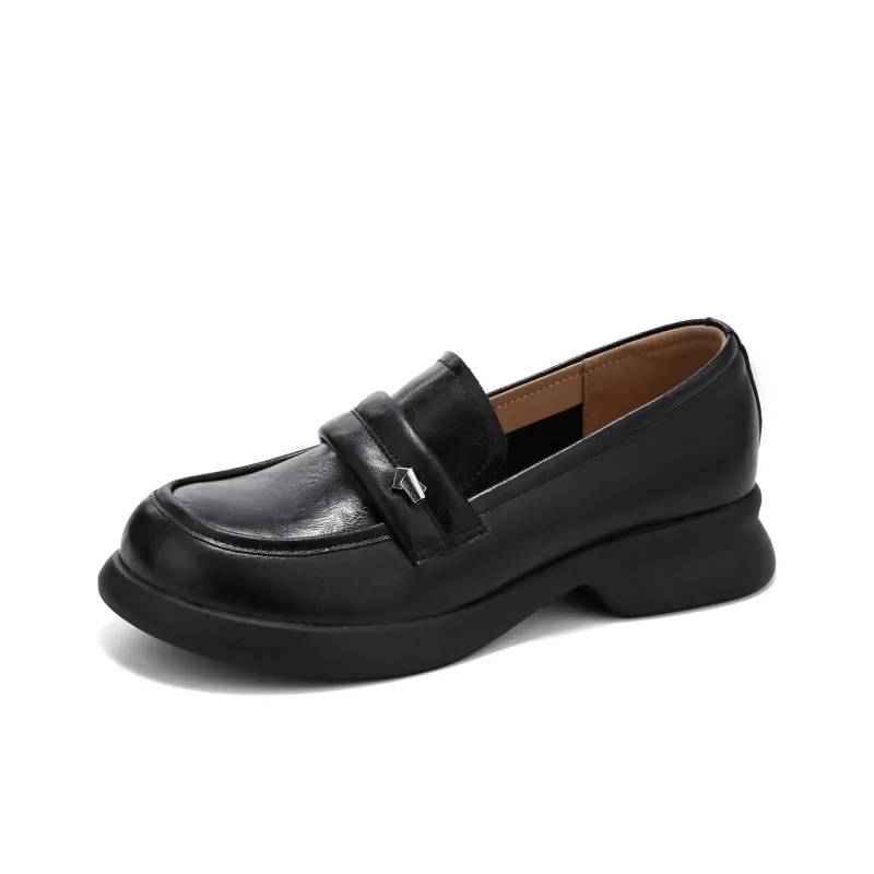 KEKAFU Loafers Women's Beige/Black/Brown-10