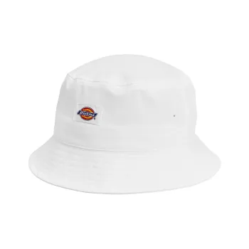 Dickies Polyester Cotton Bucket Hats Unisex White