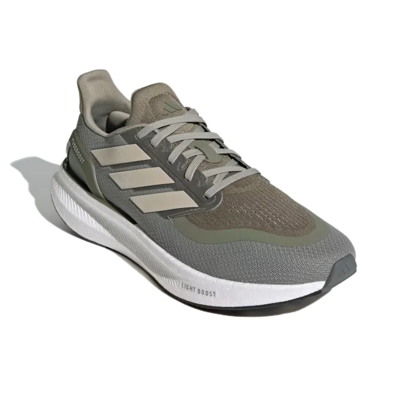 Adidas Pureboost 5 Silver Pebble Wonder Beige Olive Strata-2