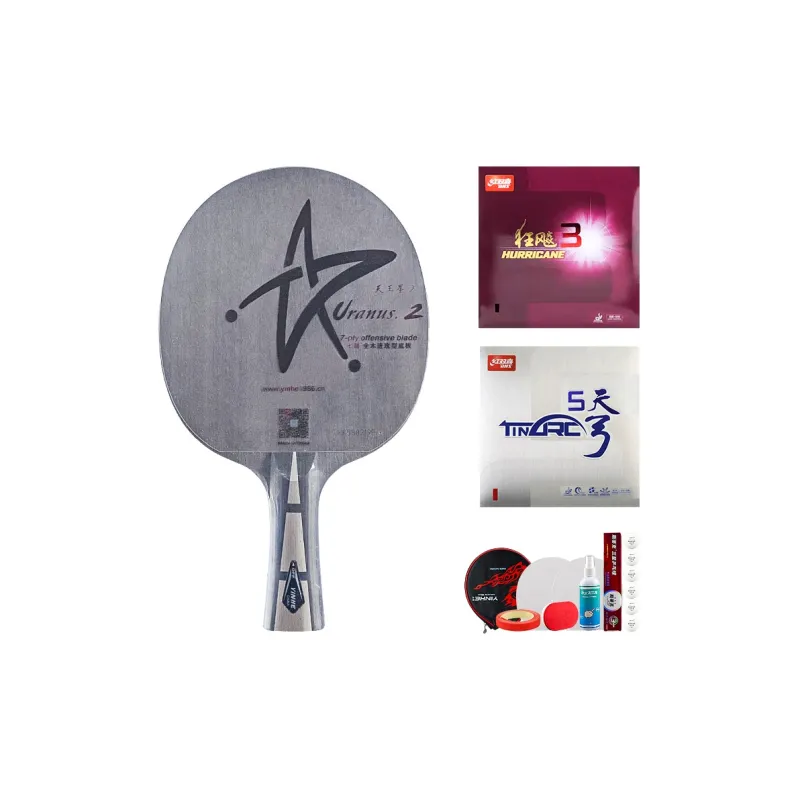 YINHE Ping Pong Paddles Unisex All Wood-20