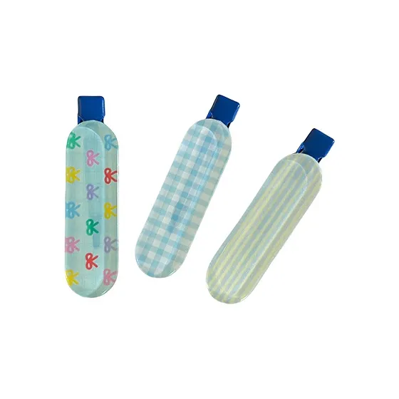 Water jade Hair Clips Women's-2