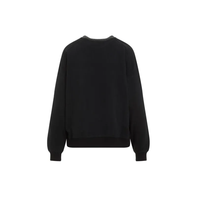 Brunello Cucinelli Monili Chain Crewneck Sweatshirt-1