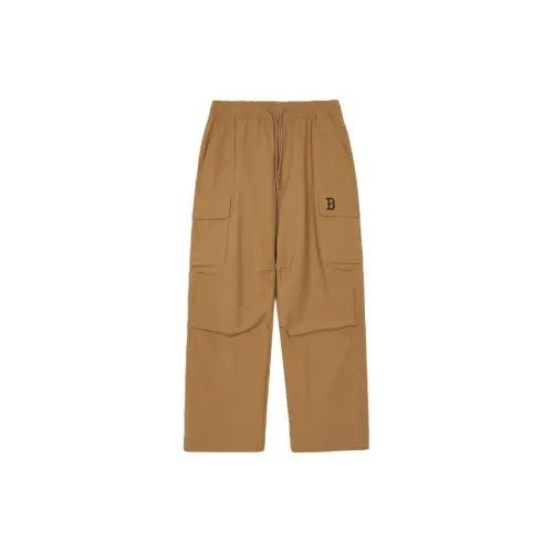 MLB Basic Boston Red Sox Cargo Pants Men Apricot Cream