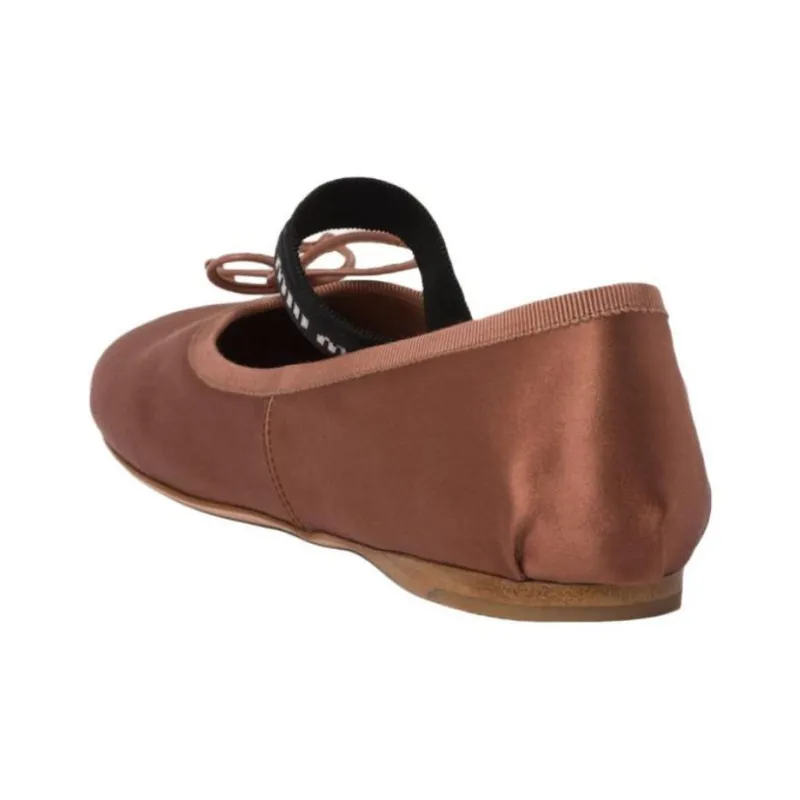 MIU MIU Casual Single Shoes Women's Brown-4