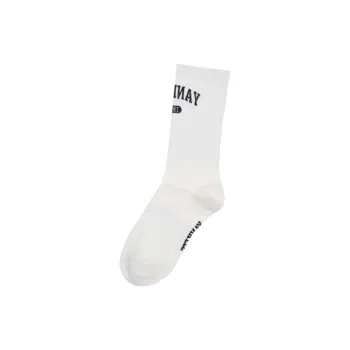 MLB New York Yankees Mid Calf Socks Unisex 1 Pack White