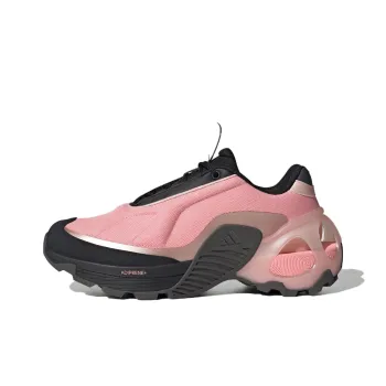Adidas Wonder Runner Slip Resistant Low Top Running Shoes Unisex Pink Black