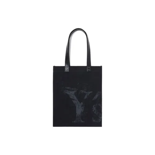 Yohji Yamamoto Calfskin One Shoulder Handbags Women's Black