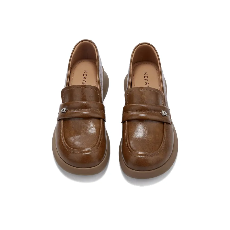 KEKAFU Loafers Women's Beige/Black/Brown-22