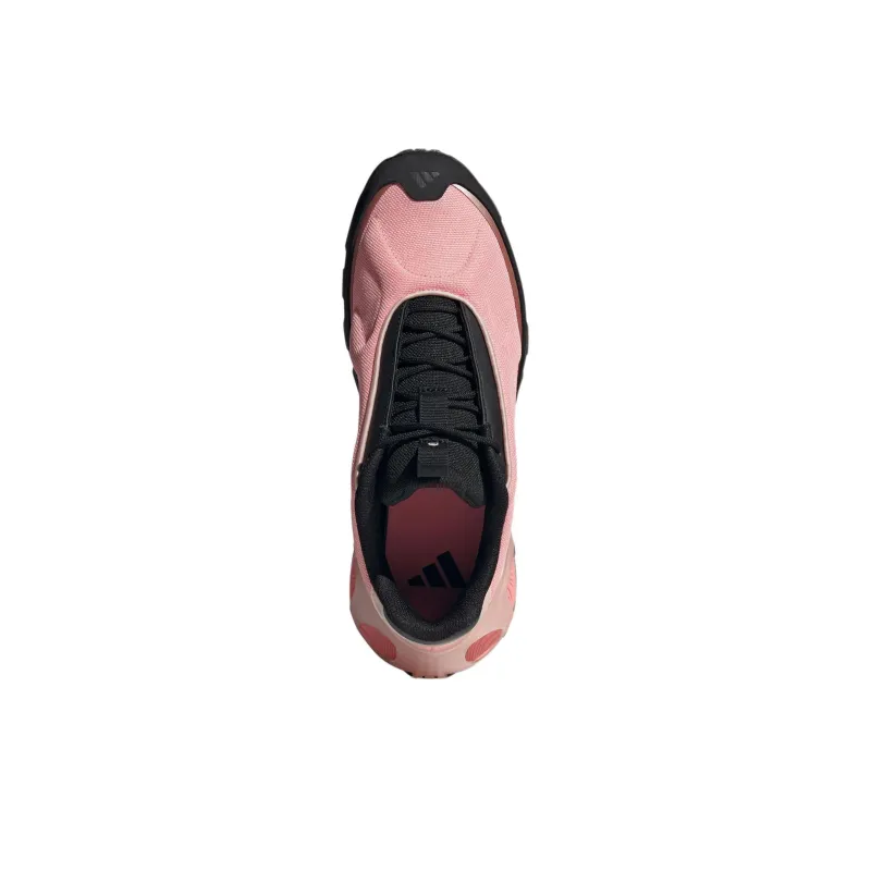 Adidas Wonder Runner Slip Resistant Low Top Running Shoes Unisex Pink Black-3