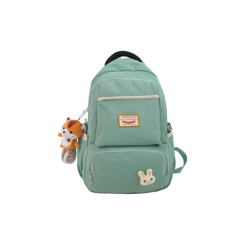 Venerable Brahma Nylon Backpack Women's Black/Pink/Red/Green/Blue-7