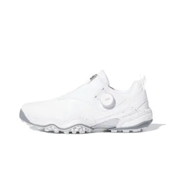 Adidas Codechaos Boa 25 Golf Cloud White Silver Metallic Grey Two