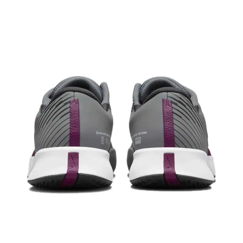 Nike Court Air Zoom Vapor Pro 2 Clay Smoke Grey Dark Smoke Grey Black Sangria-4