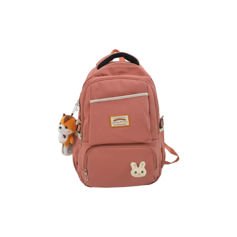Venerable Brahma Nylon Backpack Women's Black/Pink/Red/Green/Blue-1