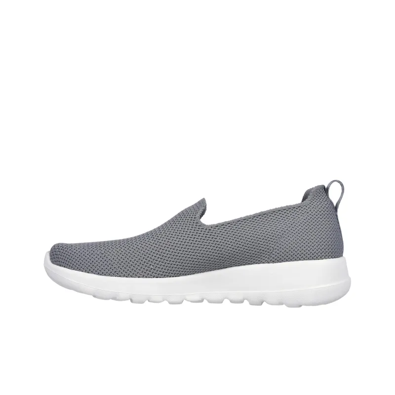 Skechers GO WALK Joy Breathable Lightweight Rebound Low-Top Casual Shoes Women's Charcoal Gray-1