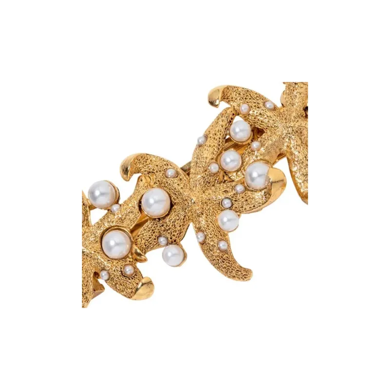 Jennifer Behr Thalassa Pearl Embellished Filigree Barrette-1