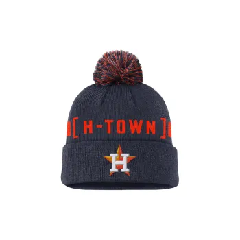 Nike Houston Astros Hometown Peak Men's Nike Mlb Cuffed Pom Beanie