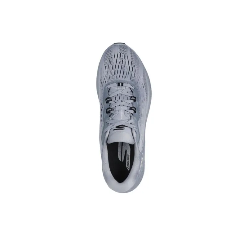 Skechers GO Run Persistence Anti-Slip Wear-Resistant Low-Top Casual Running Shoes Men's Silver Gray-4