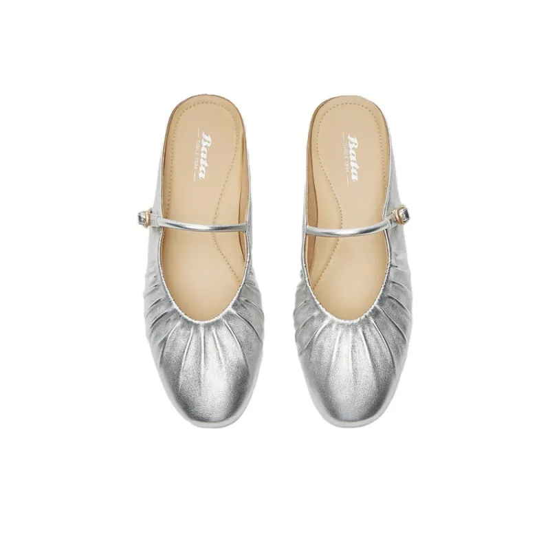 BATA Rubber Sole Slip Resistant Wrap toe Slippers Women's-2