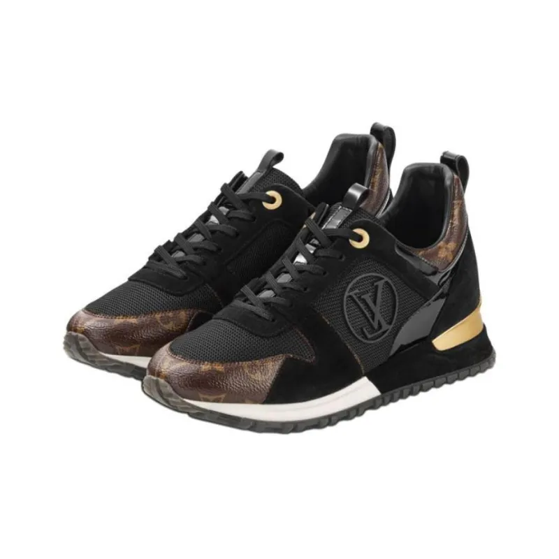 LOUIS VUITTON Run Away Black Monogram Women's-3