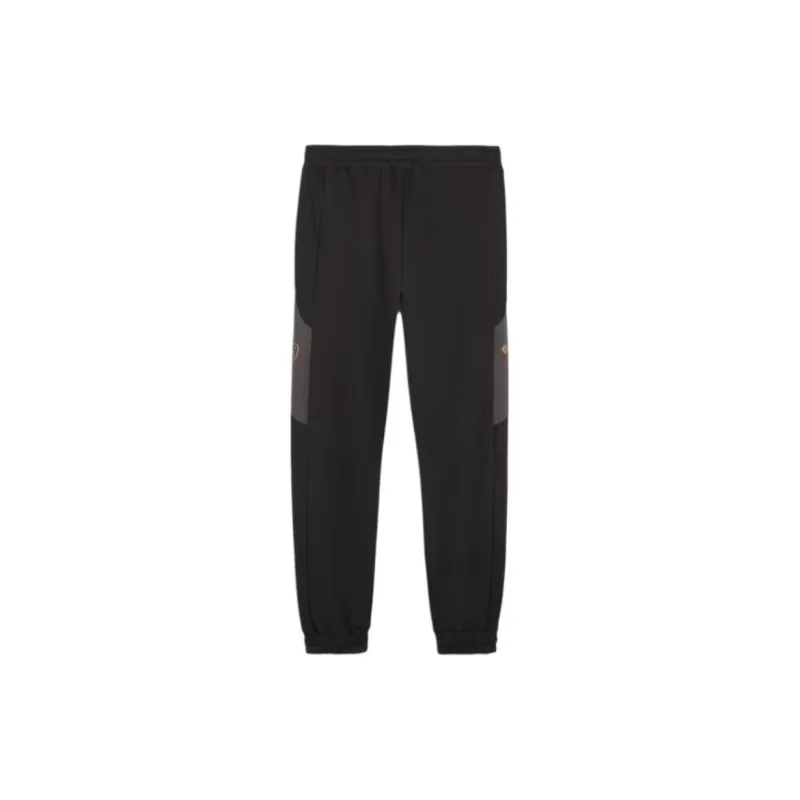 PUMA King Pro SS24 Football Sweatpants Knitted Sweatpants Men's Black Gray-1