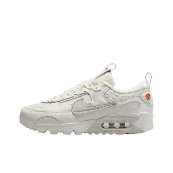 Nike Air Max 90 Futura Slip Resistant Low Top Skateboard Shoes Men's White Gray