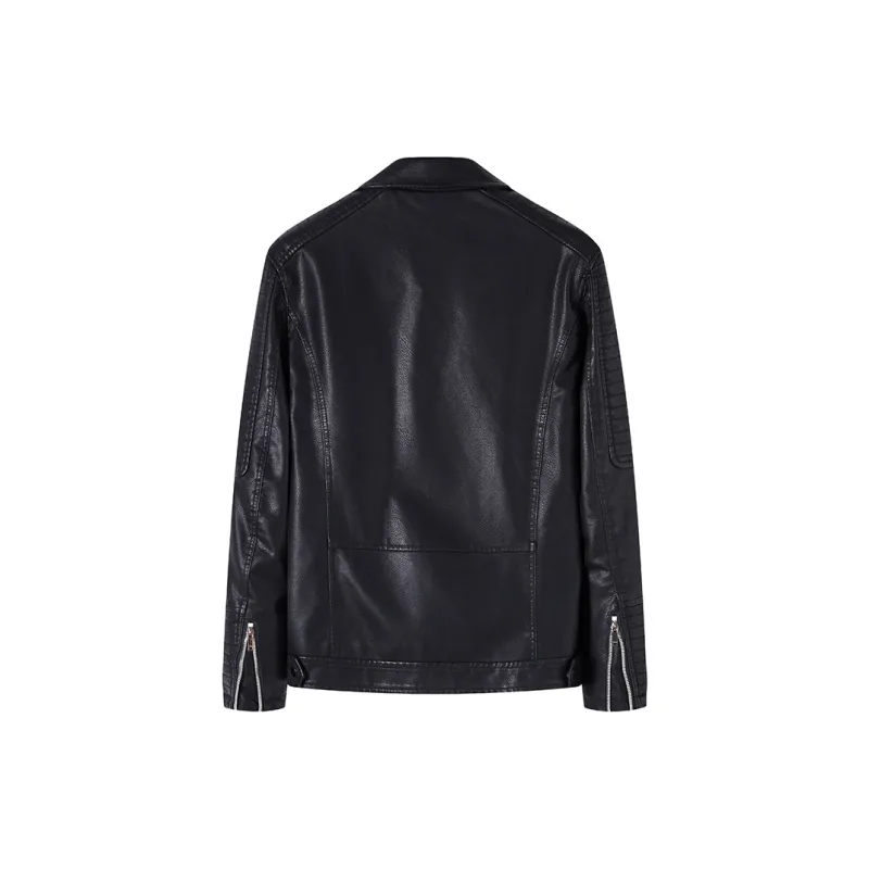 LISENPOK Leather Jackets Unisex-1