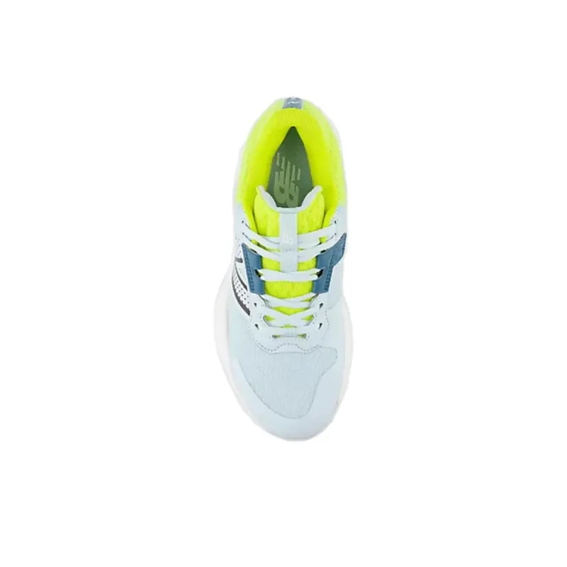 New Balance 696v6 Quarry Blue Firefly Women's-4