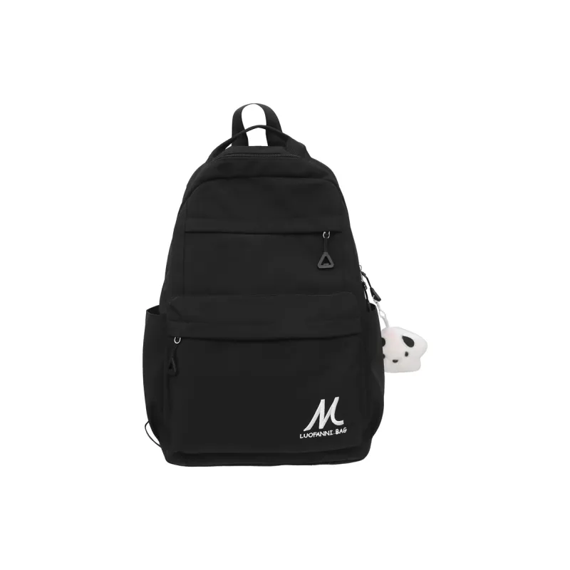 NX DOUGHNUT Oxford Backpack Unisex Ecru/Black/Violet/Light Blue-6