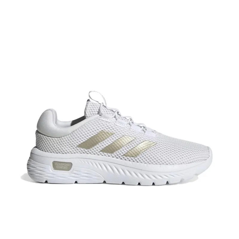 Adidas Cloudfoam Comfy Cloud White Champagne Met. Core Black Women's-1