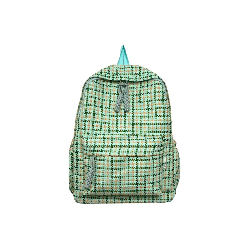 NX DOUGHNUT Nylon Fabric Backpack Women's Pink/Red/Khaki/Yellow/Green-21