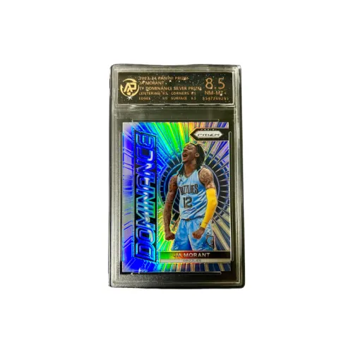 PANINI Morant Star Card Grizzlies Era Victory Scream Collection Multicolor Blue Fold Holographic Card Graded Cards 1 Pc