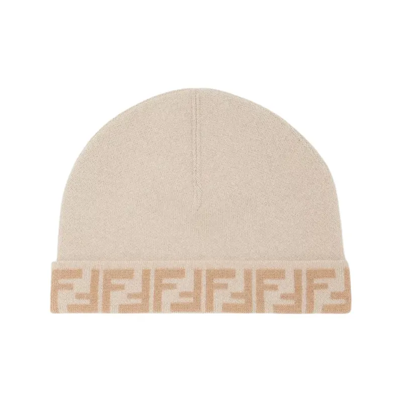 FENDI Ff Motif Reversible Beanie-0