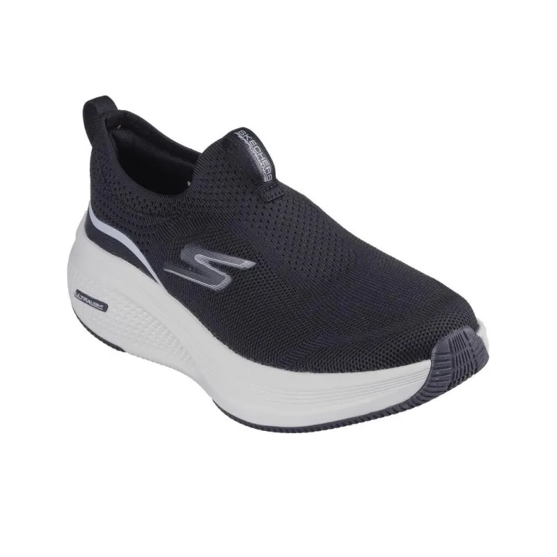 Skechers GO RUN Elevate Slip Resistant, Breathable, And Resilient Low Top Casual Running Shoes Women's Black White-2