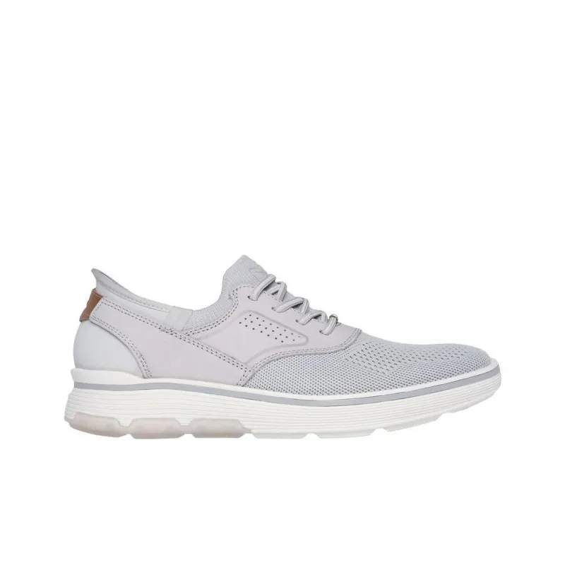 Skechers MARK NASON Non-slip Lightweight Low-Top Casual Shoes Men's Gray-1