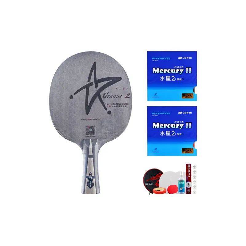 YINHE Ping Pong Paddles Unisex All Wood-2