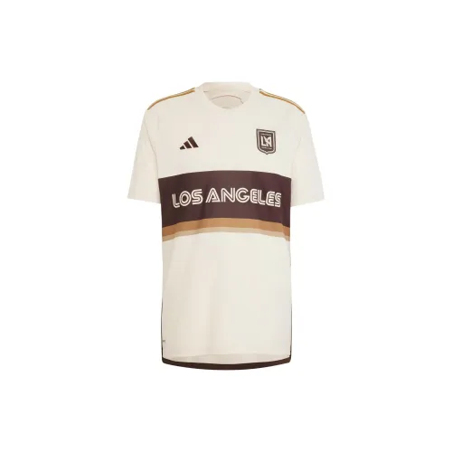 Adidas Los Angeles Soccer Jerseys Men Linen Brown